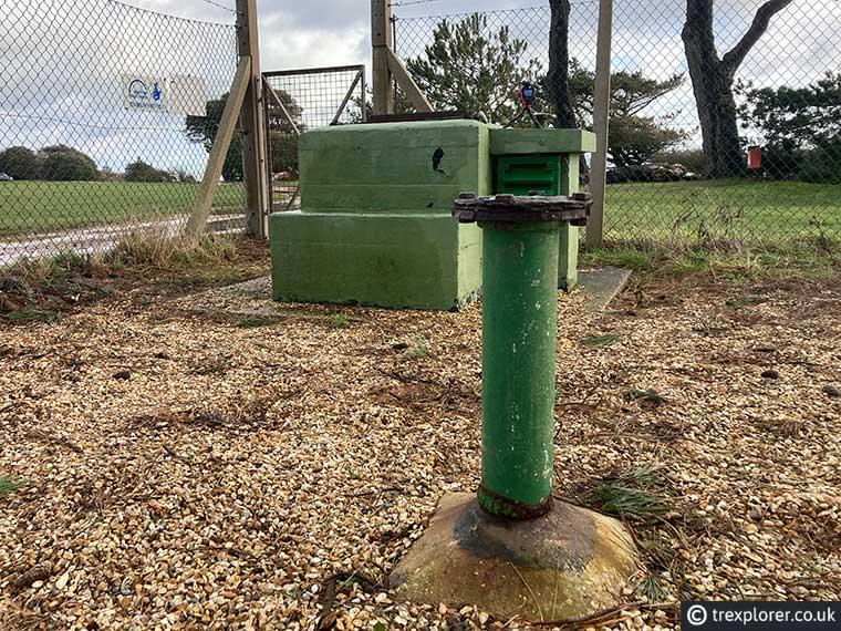 This is how the Stone Point ROC post looks today in January of 2021 at Lepe Country Park (Marc Heighway)