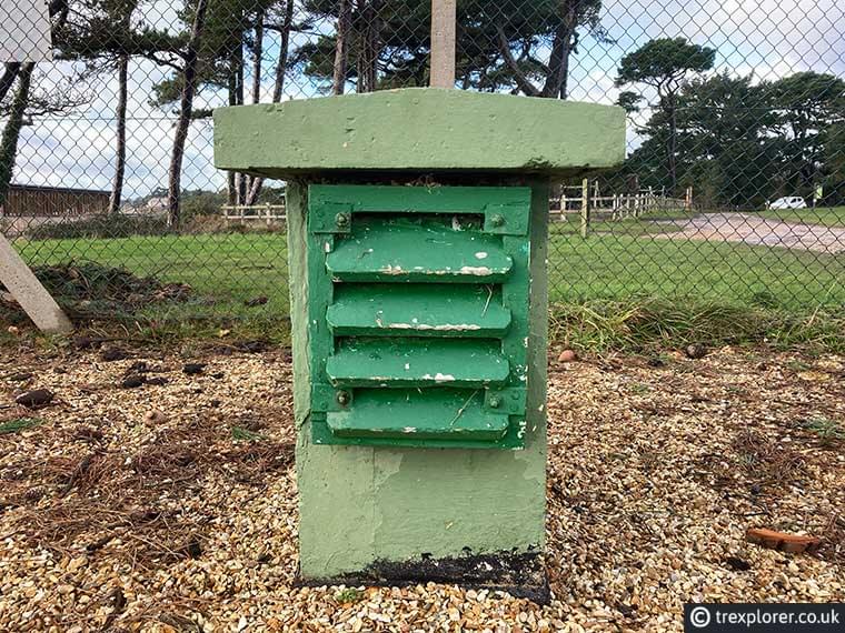 This is an air vent which would have let the ROC observers breathe in comfort when underground (Marc Heighway)