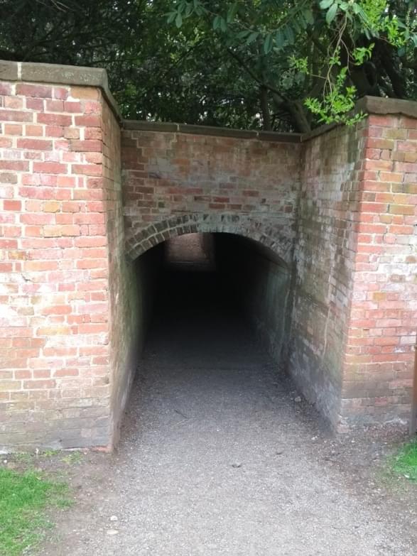 East portal of Snobs' Tunnel, Hanbury Hall (Martin Dixon)