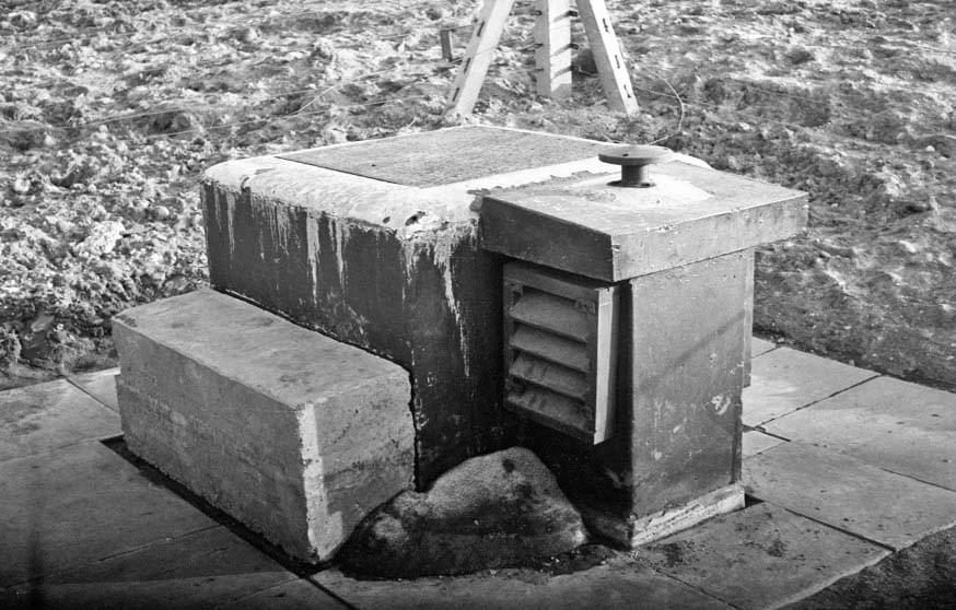 Hyde ROC Post Access Hatch (Werneth Low) - March 1963 (Observer Robert Horrocks © Stewart Crook)