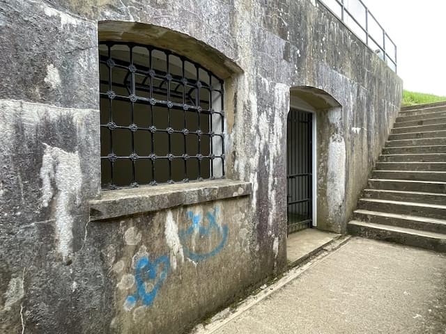 Restored eastern casemate (Neil Iosson / 2021)
