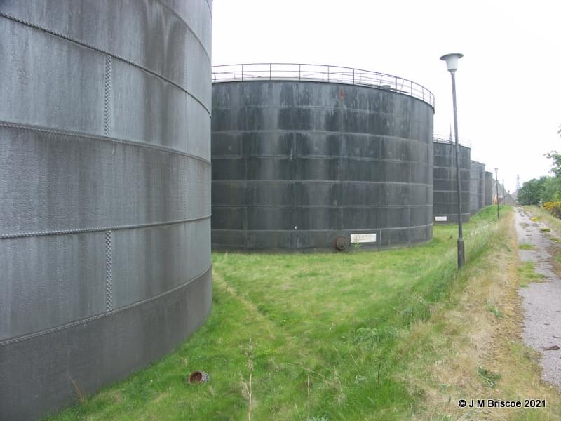 Inchindown Underground Oil Tanks - tank farm (J M Briscoe)