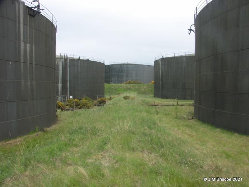 Inchindown Underground Oil Tanks  - tank farm (J M Briscoe)