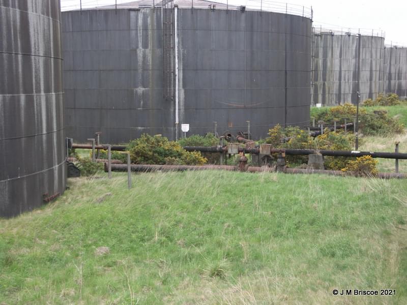 Inchindown Underground Oil Tanks - tank farm (J M Briscoe)