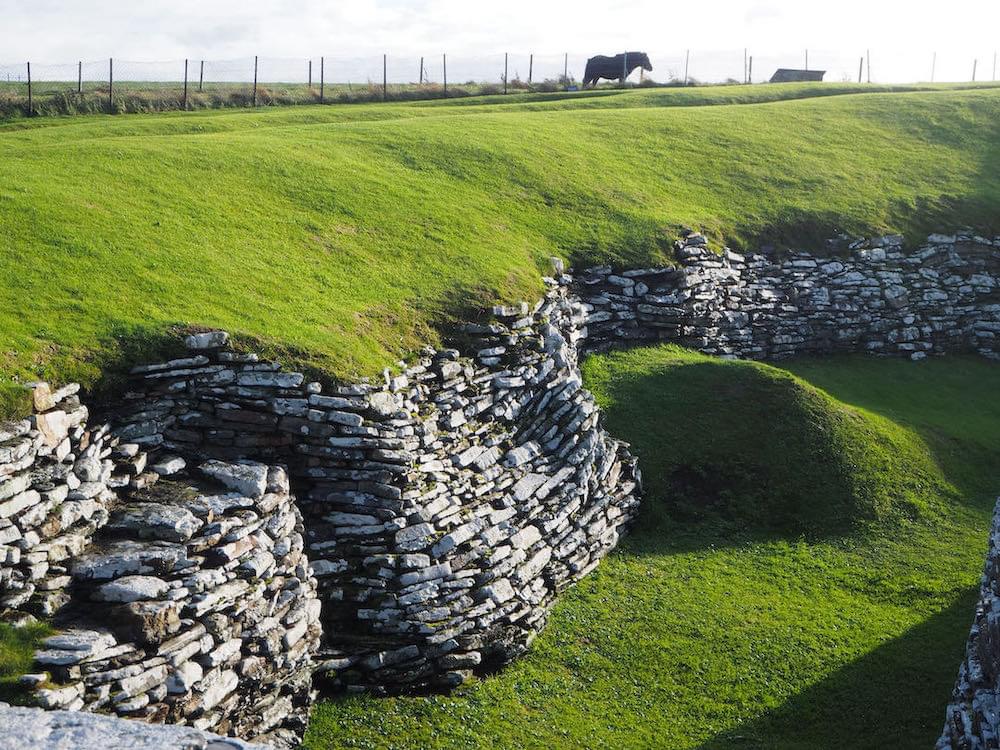 Exterior defensive ditches (Neil Iosson)