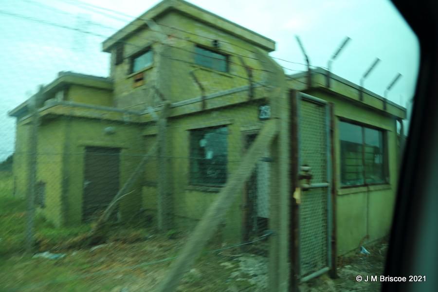 RAF Machrihanish - entrance to munitions storage area. (Martin Briscoe)