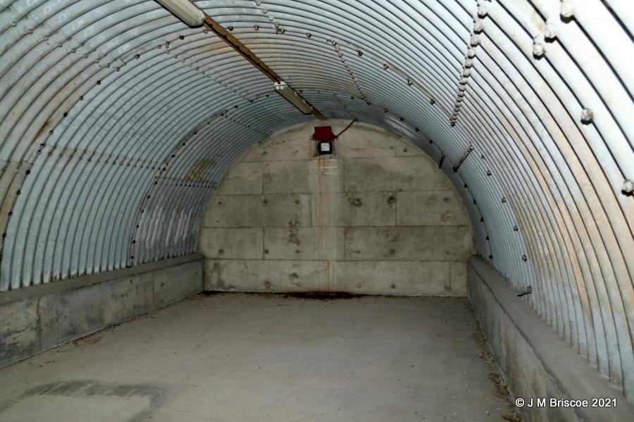 RAF Machrihanish - munitions storage area. (Martin Briscoe)