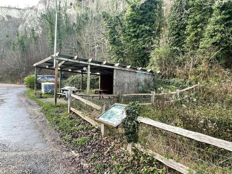 Chalk pit, adjacent to start of funicular incline (Neil Iosson)
