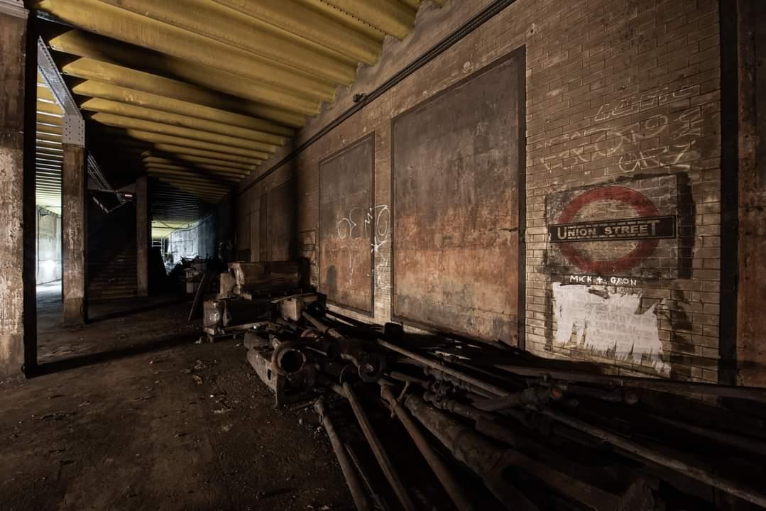 Union Street sign, platform area (Callum Cromwell)