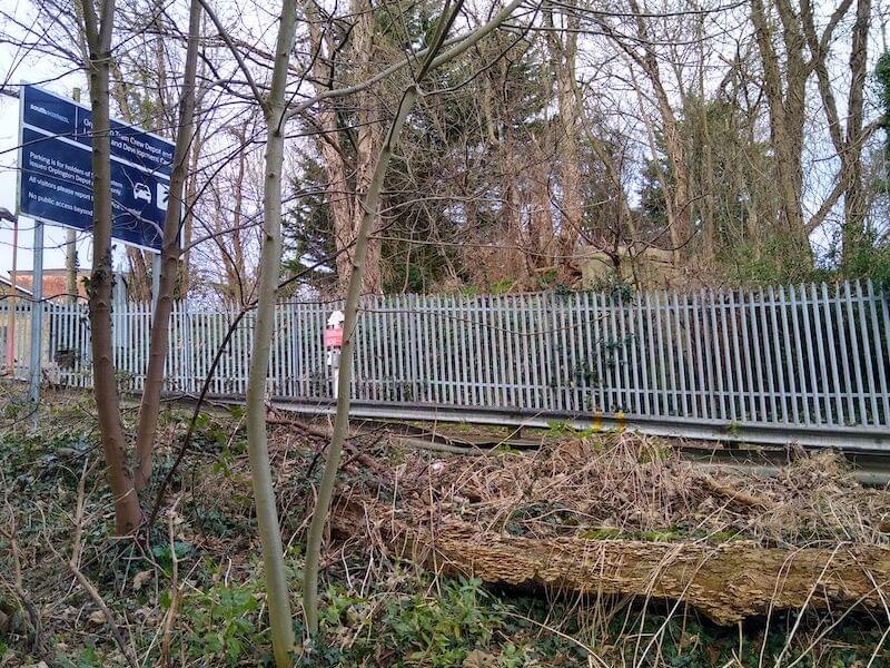 Secondary entrance  (John Bray)