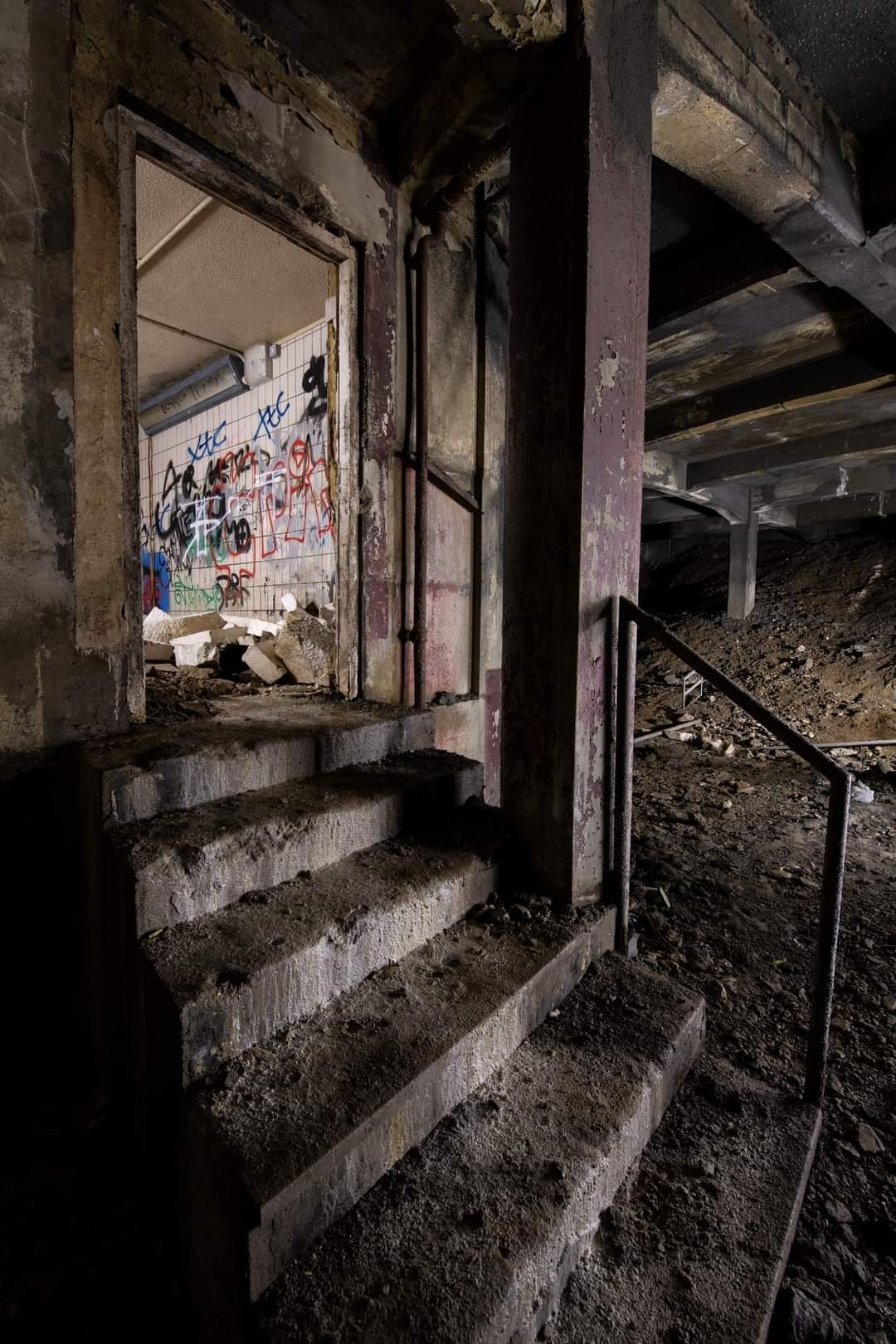 Entrance from abandoned pedestrian subway (Callum Cromwell)