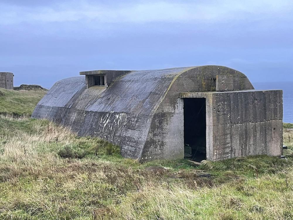 Hardened Nissen hut used as plant area (Neil Iosson - 2021)