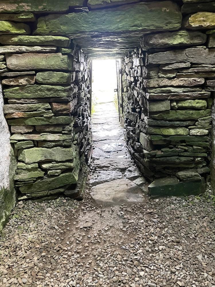 Entrance passage (Neil Iosson - 2021)