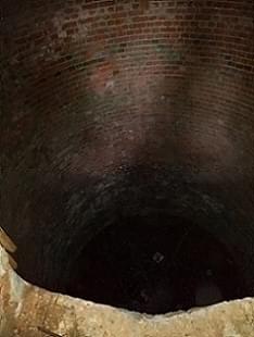 The interior of Blickling Ice House. (Martin Dixon)