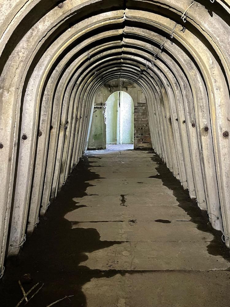 Precast concrete air raid shelter (Neil Iosson - 2021)