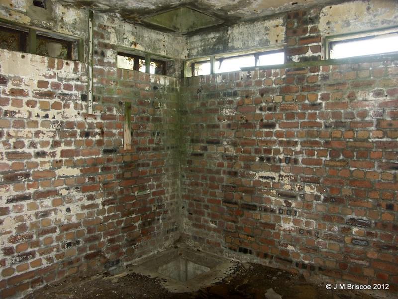 First floor - interior emergency escape hatches through floor and ceiling (Martin Briscoe - 2012)