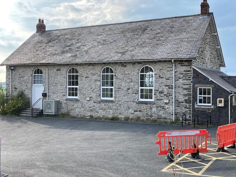 Old school for miners' children - now visitor centre (Neil Iosson - 2021)