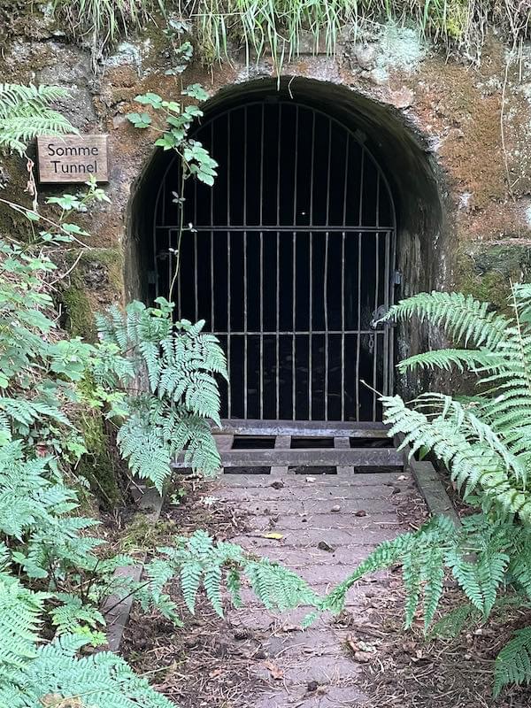 Somme tunnel - entrance (Neil Iosson - 2021)