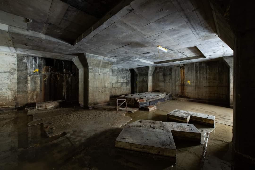 Stripped out ventilation plant room (Callum Cromwell - 2022)