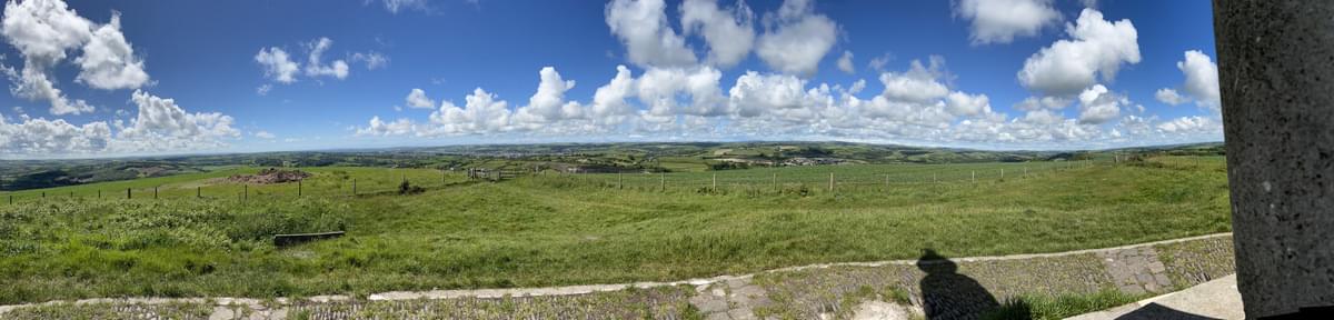 View from site of Barnstaple ROC Post (Kieran O'Rourke )