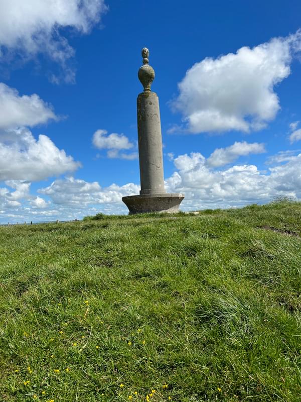 Monument at site of Barnstaple ROC Post (Kieran O'Rourke )