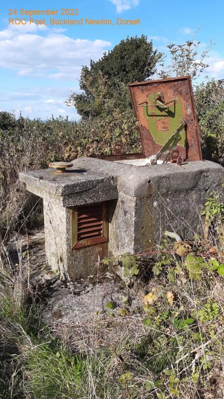 Buckland Newton ROC Post (Ian Turner)