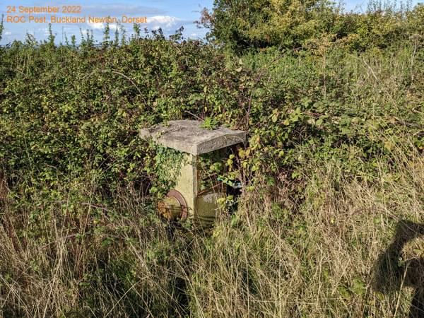 Buckland Newton ROC Post (Ian Turner)