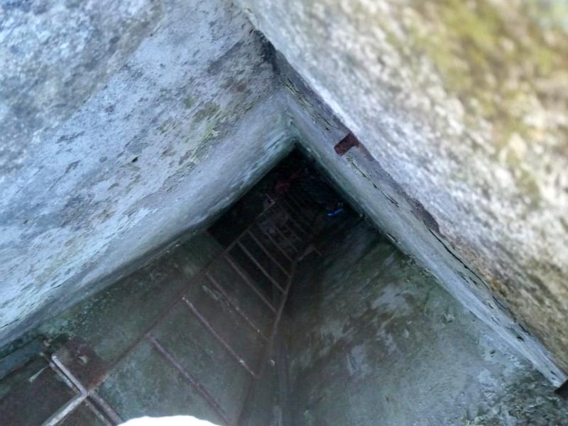 This now has a large rock placed over the vertical entrance tunnel.  (Jordan Tinniswood)