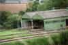 Trans-shipment shed from narrow-gauge to main railway at Hams Cross. Converted caves and surface magazine linked to Hams Cross by light railway (Keith Ward)