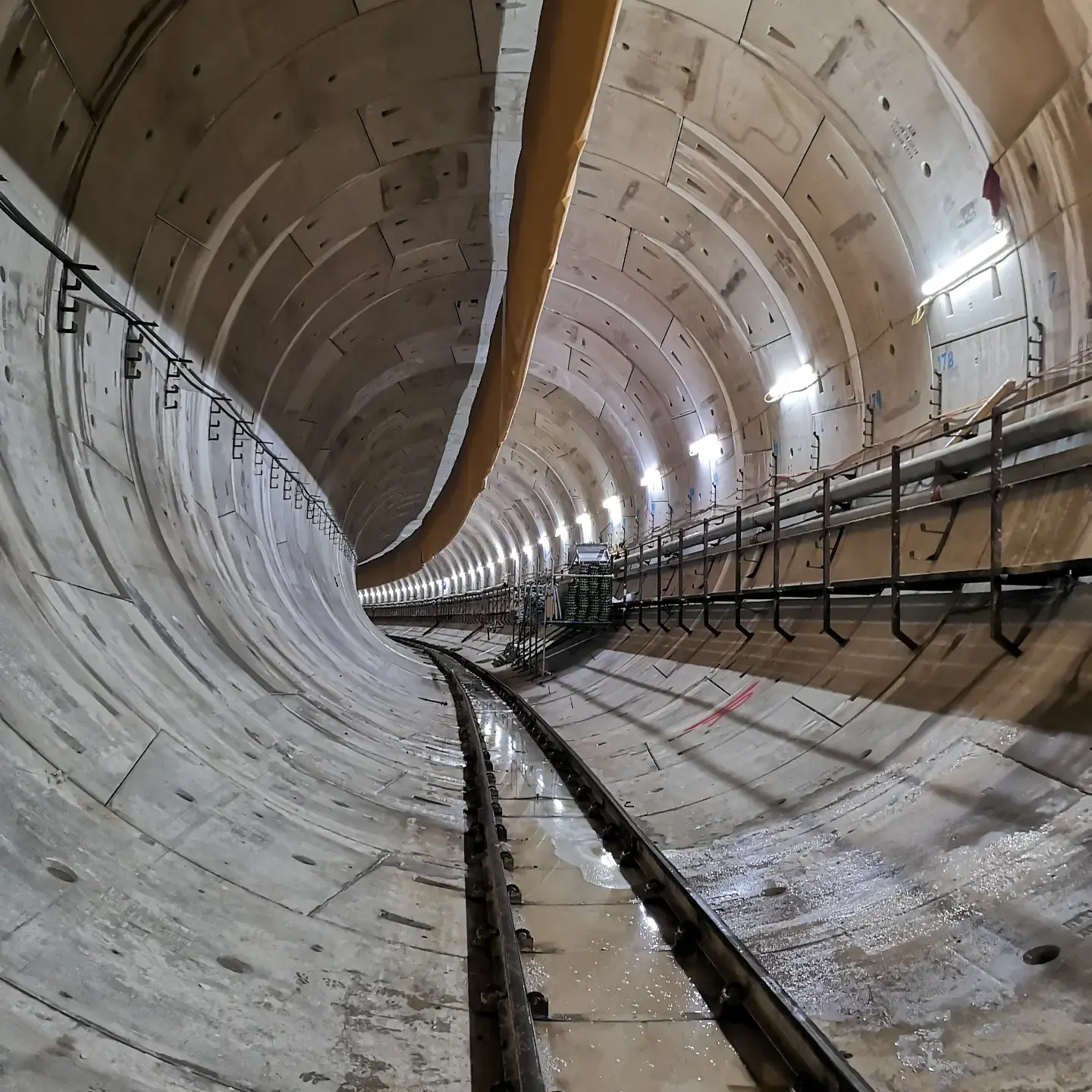 Tunnel with works railway line  (Callum Cromwell - 2022)