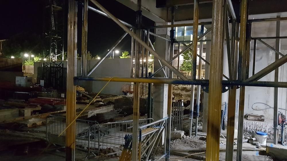 During demolition (Callum Cromwell - 2022)