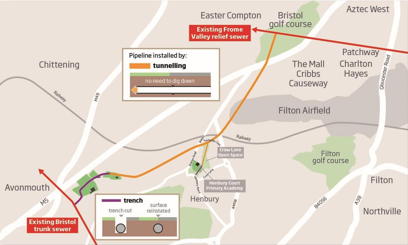 Site map (Wessex Water)