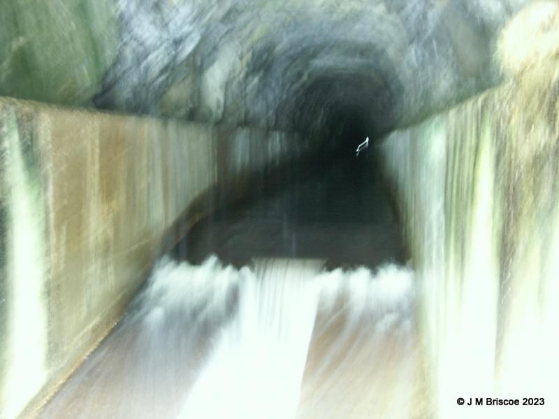 One of the tunnels bringing in water from the other side of the watershed (Martin Briscoe)