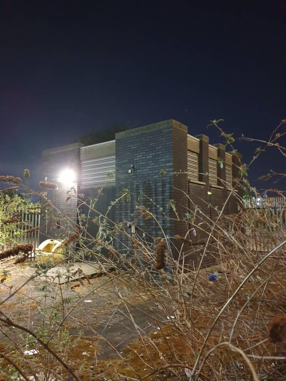 Main entrance by night (Callum Cromwell - 2023)