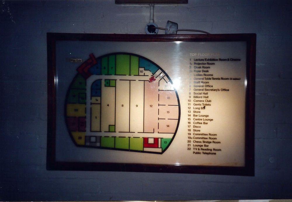 Plan of top floor (Roger Newark - c.2001)