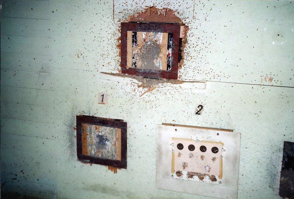 Rifle range targets (Roger Newark - c.2001)