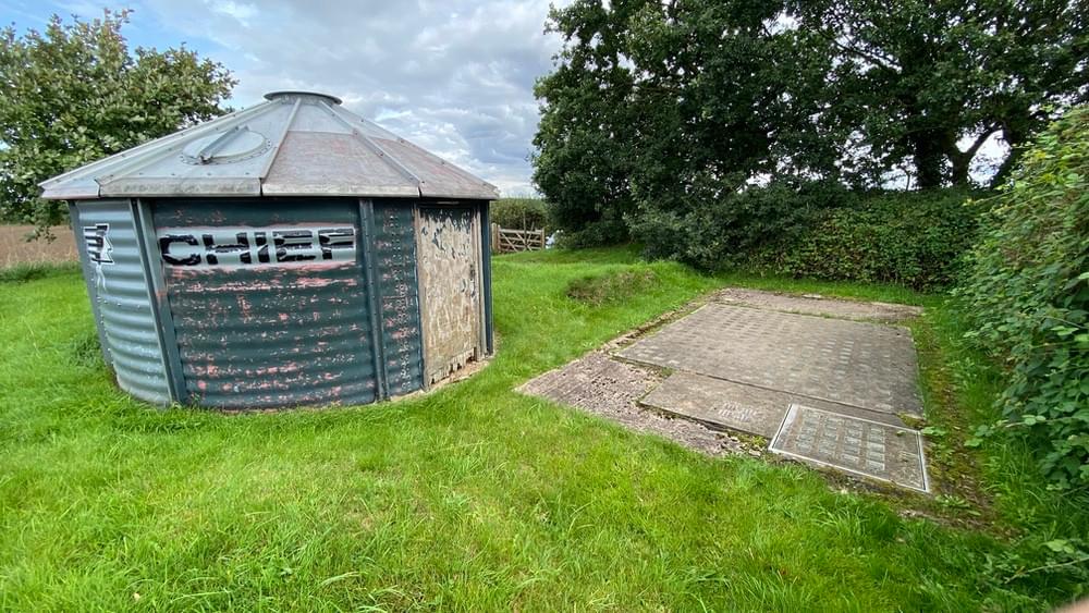 Partially re-constructed roof - 2023 (Thomas Woods)