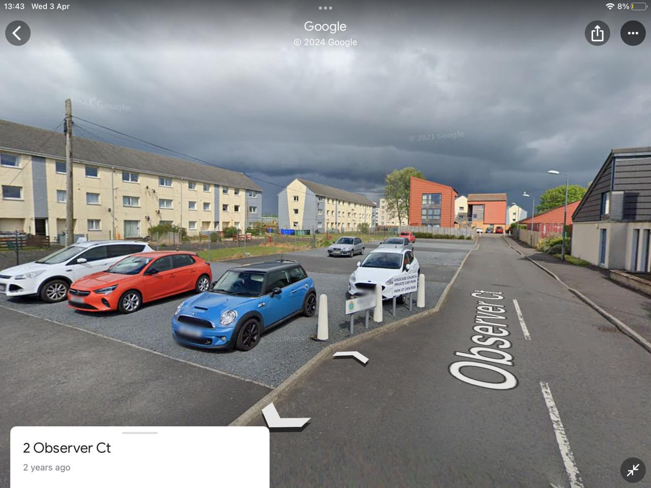 Ayr ROC Group HQ - This is from what I can gather is now what the store looks like. Matching the four storey flats etc behind. Like how they have called it Observer close.  (Stewart Robertson )