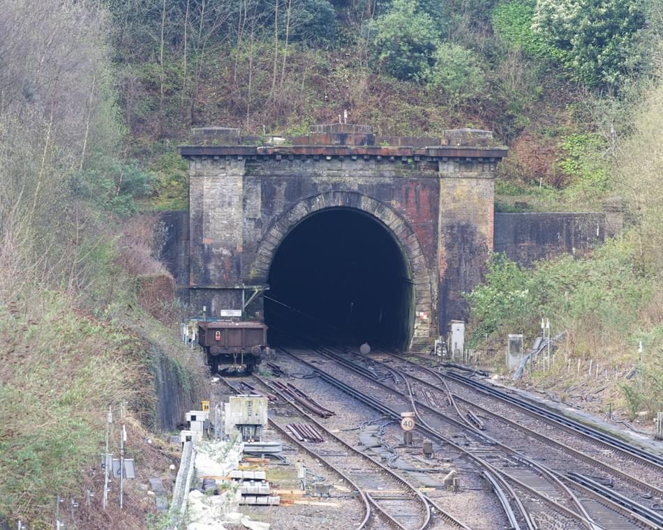 Haywards Heath tunnel portal (Mike Anton - 2024)