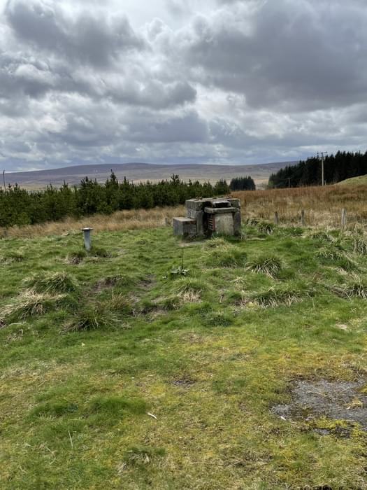 Muirkirk ROC Post - 14 April 2024 Hatch welded shut (Niall)