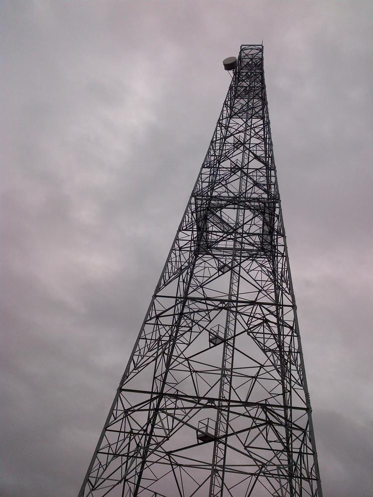 BOXER masts and equipment cabins.  (All now demolished.) (Dave Mansell - 2024)