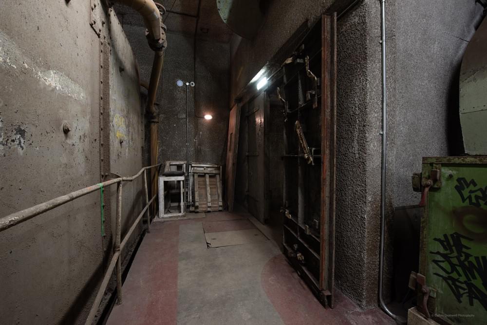 Secondary entrance/exit (Callum Cromwell - 2024)