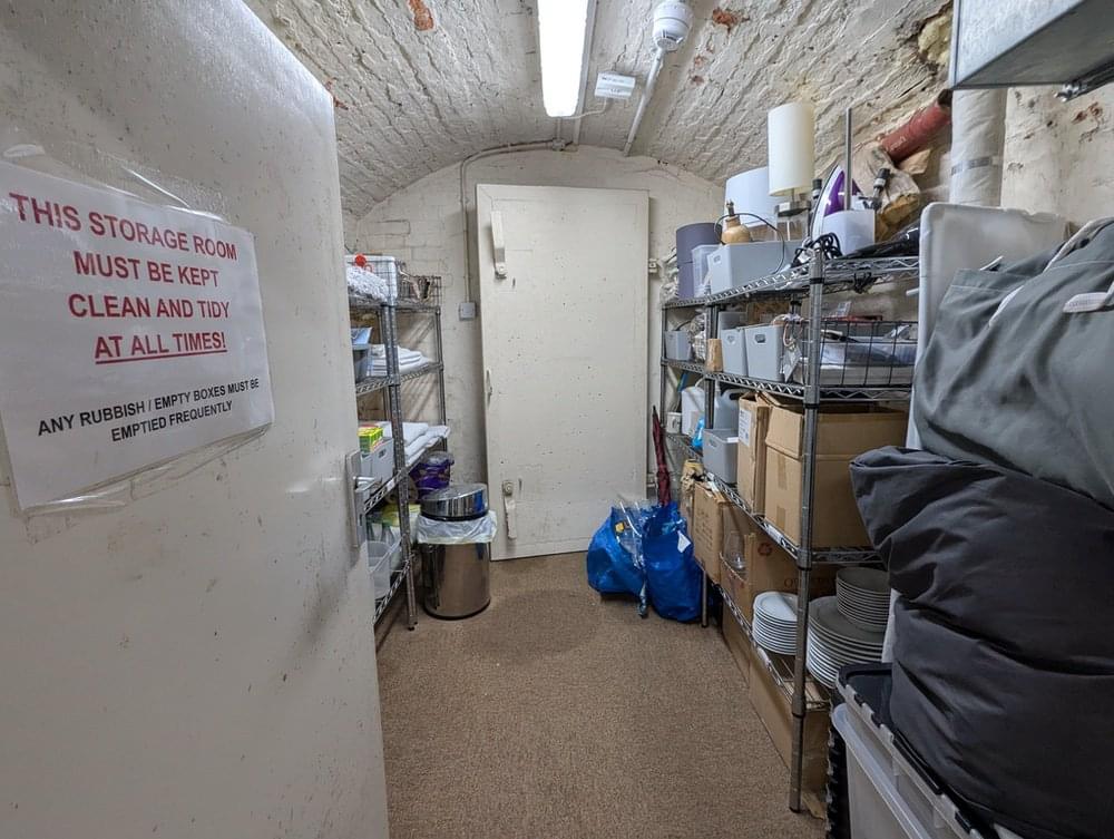 Storage area (Sean Linley - 2025)