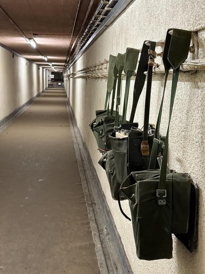 Entrance tunnel (Neil Iosson / Kelvedon Hatch 2025)