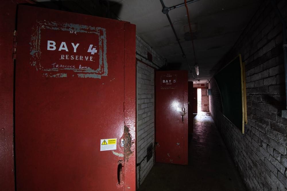 Possibly now on the site of the GoR. Ammunition Store Bunker. (Also disused). (Callum Cromwell - 2025)