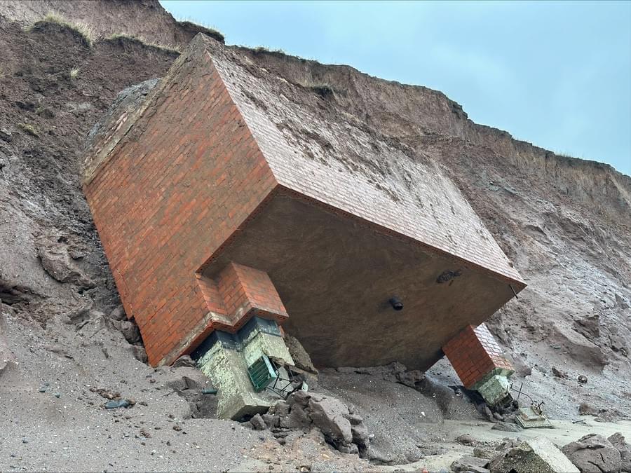 Shortly after falling from the cliff. (Luke Tonkin - Jan 2026)