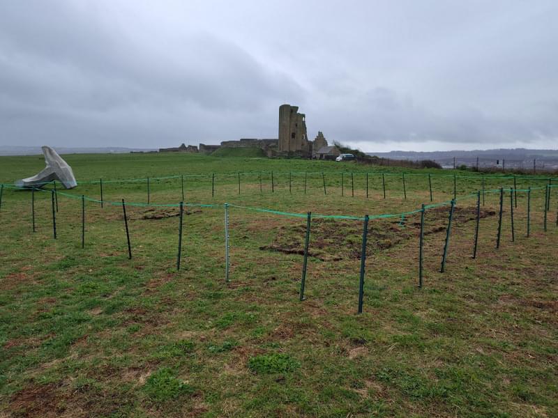 Scarborough ROC Post - Now covered over again (Mark Dyson - 2026)