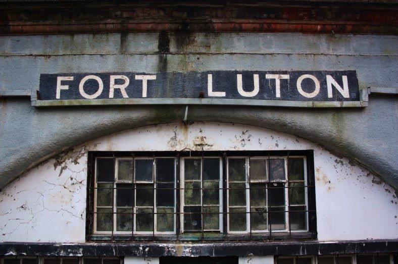 Pre-restoration c. 2012 (Fort Luton)