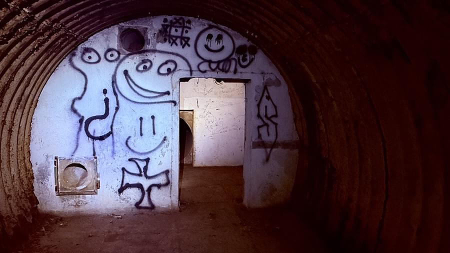 View from main chamber to third chamber and escape tunnel (Neil Iosson - 2026)