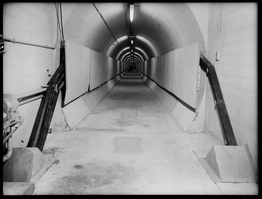 TCB 417_E 21587 Oban 'B' repeater station, TAT cable terminal, cables rising from tunnel (BT Archives - https://www.bt.com/about/bt/our-history/bt-archives - Submitted Adrian Armishaw)